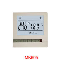 Termostato programável mk605, pode ser enviado da rússia com 16a, 230v, lcd, cronotermostato, controle de sala de aquecimento de piso 2024 - compre barato
