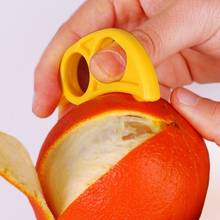 6 шт. креативный апельсиновый Овощечистка терка для лимонов для зачистки фруктов легкий нож для цитрусовых кухонный гаджет 2024 - купить недорого