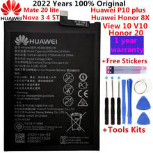 Batería de repuesto para teléfono móvil Huawei Honor 8X Glory 8X / View 10 Lite, Original, 3750mA, HB386589ECW, JSN-L21, L22, L23, L42 2024 - compra barato