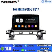 Reproductor de vídeo para coche, Radio RDS con mapa GPS, WIFI, Bluetooth 10,0, DSP, HD, IPS, Android 5,0, 8 núcleos, 4GB de RAM, 64GB, para Mazda ATENZA CX-5, CX5, 2017 2024 - compra barato