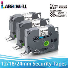Labelwell 1Pcs SE3 SE4 SE5 Security tapes Compatible for Brother SE3 SE4 SE5 Replace for Brother P Touch PTH110 D210 Label Maker 2024 - buy cheap