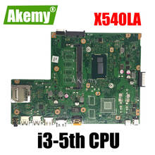 X540la portátil placa-mãe I3-5020 cpu para asus x540l x540lj x540la teste de placa-mãe 100% ok 90nb0b00-r00030 2024 - compre barato