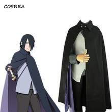 Boruto-Conjunto de uniforme de Anime japonés para hombre y mujer, traje de Cosplay de la película Uchiha Sasuke, accesorios de fiesta de Halloween, regalo 2024 - compra barato