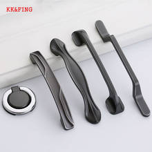 KK&FING Fashion Simple Zinc Alloy Pearl Gray Cabinet Handles Drawer Knobs Kitchen Cupboard Door Pulls Furniture Handle Hardware 2024 - buy cheap