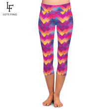 LETSFIND Fashion Leggings Aztec Digital Printing Punk Women's Legging High Waist Workout Capri Leggings for Summer 2024 - buy cheap