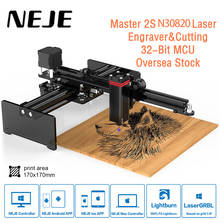 NEJE 3 N30820 Engraving Machine Printer CNC Router DIY Tool Lightburn LaserGRBL 32Bit MCU Cutter Cutting Laser Engraver 2024 - buy cheap