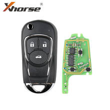 Xhorse VVDI2 for Buick Style XKBU03EN Wired Universal Remote Key Flip 3 Buttons for VVDI VVDI2 Key Tool 1 Piece 2024 - buy cheap