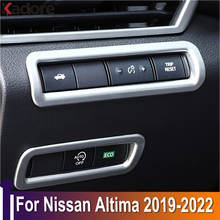 Cubierta de interruptor de ajuste para Nissan Altima 2019 2020 ABS, accesorios de Interior de coche, pegatina de moldura para salpicadero 2024 - compra barato