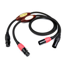 Pair Jorma Design Statement XLR Balanced Cable with Neutrik Plug HiFi Audio Interconnect Line 2024 - buy cheap