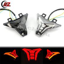 ACZ Motorcycle LED rear lights rear brake light steering signal assembly for CQS Kawasaki 2014-2016 z1000/2016 zx10r 2024 - buy cheap