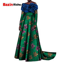 African Dresses for Women Dashiki Africa Vintage Patchwork Wax Print Evening Dress Long Vestidos Women African Clothing WY5330 2024 - buy cheap