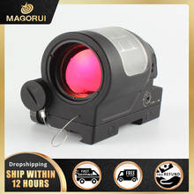 Magorui Tactical Reflex Sight Solar Power System Trijicon SRS 1X38 Red Dot Sight RifleScope  Hunting Laser Collimator Sight 2024 - buy cheap