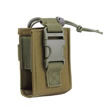 Tactical Army Molle Walkie Talkie Pouch Interphone Storage Bag Outdoor Molle Radio Mag Pouch Military Use Case Holder EDC Pack 2024 - buy cheap