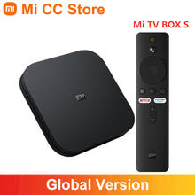 Global Version Xiaomi Mi TV Box S Android TV 9.0 Set 4K 3840x2160 Ultra HD 2GB 8GB WiFi Smart Mi Box 4 Media Player 2024 - buy cheap