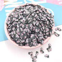 100g Colorful Butterfly Wings Slice Polymer Hot Clay Sprinkles for Crafts Nail Art Decoration DIY Scrapbook Slimes Accessories 2024 - buy cheap