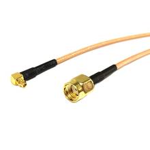 RP SMA  Male plug Switch MMCX Male Right Angle Pigtail Cable RG316 Wholesale Fast Ship 15CM 2024 - buy cheap