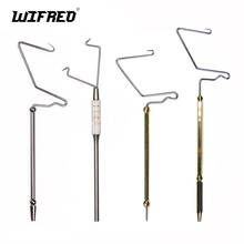 WIFREO 1PC Stainless Steel Fly Tying Whip Finisher Brass Rotating Fishing Fly Tying Tool Dry Fly Nymph Knotting Tools 2024 - buy cheap