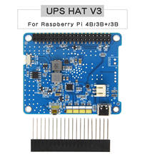Raspberry Pi 4 UPS HAT 3 with Type-C, Lithium Battery Expansion Board Module (Without Battery) for Raspberry Pi 4 Model B/3B+/3B 2024 - buy cheap