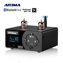 Усилитель для наушников AIYIMA APTX, Bluetooth Hi-Fi декодер для домашнего кинотеатра, USB DAC, коаксиальный, яркий, мини-усилитель с дистанционным управлением 2024 - купить недорого