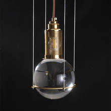 1 Light Post Modern Crystal Ball E27 Led Pendant Lights RH American Led Pendant Lamp Indoor Lighting Lamparas Fixtures Led Lamp 2024 - buy cheap