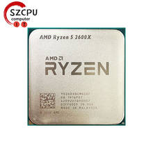 Amd ryzen 5 2600x r5 2600x 3.6 ghz seis-núcleo processador cpu de doze linhas yd260xbcm6iaf soquete am4 2024 - compre barato