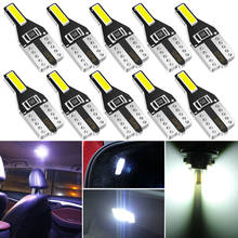 Luz de led para interior do carro 10x t10, w5w 194, acessórios para bmw, e46 e39 e90 e36 e60 e34 e30 f30 f10 x5 e53 2024 - compre barato