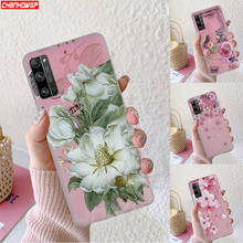 Soft TPU 3D Flowers Case For Huawei P30 P40 Lite E PSmart Y7P Y8P Y8S Honor 30S 20S 30 Pro Plus 20 Lite 9X 9C 10i X10 Max Cover 2024 - buy cheap