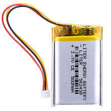 Batería de iones de litio para reloj inteligente, accesorio de 3 hilos, 3,7 V, 500mAH, 562438, para mp3 y mp4 2024 - compra barato