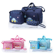 3PCS/SET Baby Nappy Bag Fashion Women Travel Handbag for Baby Nursing Mummy Maternity Bag 3 Colors 2024 - buy cheap