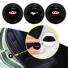 Car Door Shock Stickers Absorber Soundproof Buffer Pier for Renault Clio 2 4 Megane 2 3 Trafic Logan Captur Emblems Accessories 2024 - buy cheap