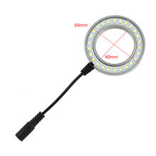Anillo de luz LED ajustable, lámpara iluminadora para microscopio Binocular estéreo, Trinocular, interfaz de instalación M48, 26 Uds. 2024 - compra barato