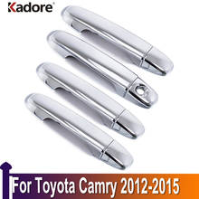 For Toyota Camry 2012 2013 2014 2015 Chrome Door Handle Catch Cover Decoration Car Exterior Handles Trim Frame Accessories 2024 - buy cheap