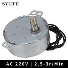 TYC-50 Synchronous Motor AC 220V 2.5-3 r/min 50/60Hz CW/CCW 4W 10mm Length Shaft 2024 - buy cheap