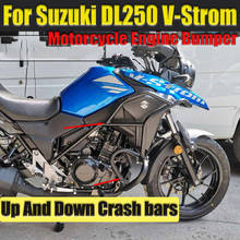 Для Suzuki DL250 V-строка строки мотоцикла 250 vдополнительный DL 250 Защита бампера боковой слайдер 2024 - купить недорого