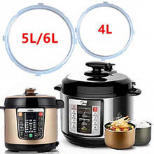 Инструменты для приготовления пищи для дома и кухни 4L/5-6L, сменная силиконовая прокладка, уплотнительное кольцо для кухни, электрический инструмент для скороварки #252769 2024 - купить недорого