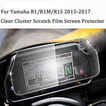 Acz motocicleta cluster claro scratch film protetor de tela cluster proteção contra riscos filmes para yamaha r1 r1m r1s 2015-2017 2024 - compre barato