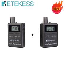 Retekess TT105 2.4GHz Professional Wireless Tour Guide System two speakers speaking for Church Translation System Horse Riding 2024 - buy cheap