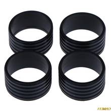 4 Pcs Silicone Tennis Racket Grip Ring Handle Closure Rubber Ring 2024 - compre barato