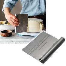 Stainless Steel Pizza Dough Scraper Pastry Cutter Baking Cutters Spatulas Fondant Kitchen Accessories Baking Decorating Tools