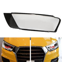 For Audi Q3 2016-2018 front headlamps transparent lampshades lamp shell masks headlights cover lens Headlight glass 2024 - buy cheap