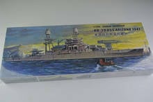 1:700 Scale Warship World War II BB-39 USS Arizona Battleship 1941 Plastic Assembly Model Electric Toy 2024 - buy cheap