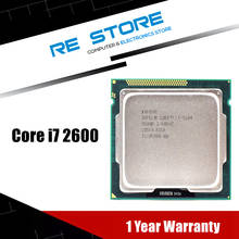 Процессор Intel Core i7 2600, б/у, 3,4 ГГц, 4 ядра, Кэш-память 8 Мб, тип разъема LGA 1155, б/у 2024 - купить недорого