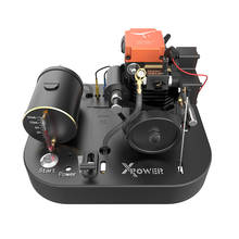 Toyan-Juego de motor de FS-S100A de metanol de cuatro tiempos con Base, tanque de combustible, arranque de batería ESC, cabezal de calor, tapa de acelerador, varilla de empuje 2024 - compra barato