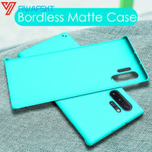 Slim Hard PC Frameless Case For Samsung Galaxy S10 Plus NOTE 20 Ultra Note 10 PRO S20 Ultra S21 S21 Plus S20 FE Matte Cover 2024 - купить недорого