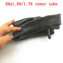 Free Shipping 20X1.50/1.75 E-bike Butyl Rubber Inner Tube 20*1.50 20*175 Tricycle Children's Bicycle Folding Bicycle Tire Tube 2024 - buy cheap