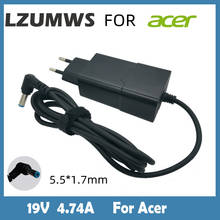 19V 4.74A 90W 5.5*1.7mm Laptop AC Adapter DC Charger For Acer M5-581G 4730ZG TMP243 E1-571G V5-531P  TM8473 V5-551G Power 2024 - buy cheap