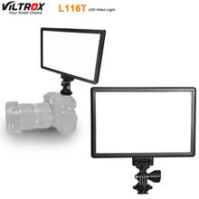 Viltrox L116T LED Video Light Ultra thin LCD Bi-Color & Dimmable DSLR Studio LED Light Lamp Panel for Camera DV Camcorder 2024 - buy cheap