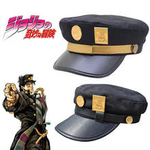 Bonés para cosplay de jojo bizarre adventure, chapéus do exército kujo para cosplay 2024 - compre barato