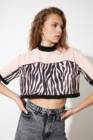 Trendyol Pattern Blocky Knitted Blouse TWOSS21BZ1522 2026 - buy cheap