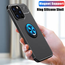 Magnet Case For iPhone 11 12 13 Pro Mini XR Xs Max X 8 7 6 6s Plus Soft Silicone Cover Shell Case For Apple iPhone SE 2020 2022 2024 - buy cheap